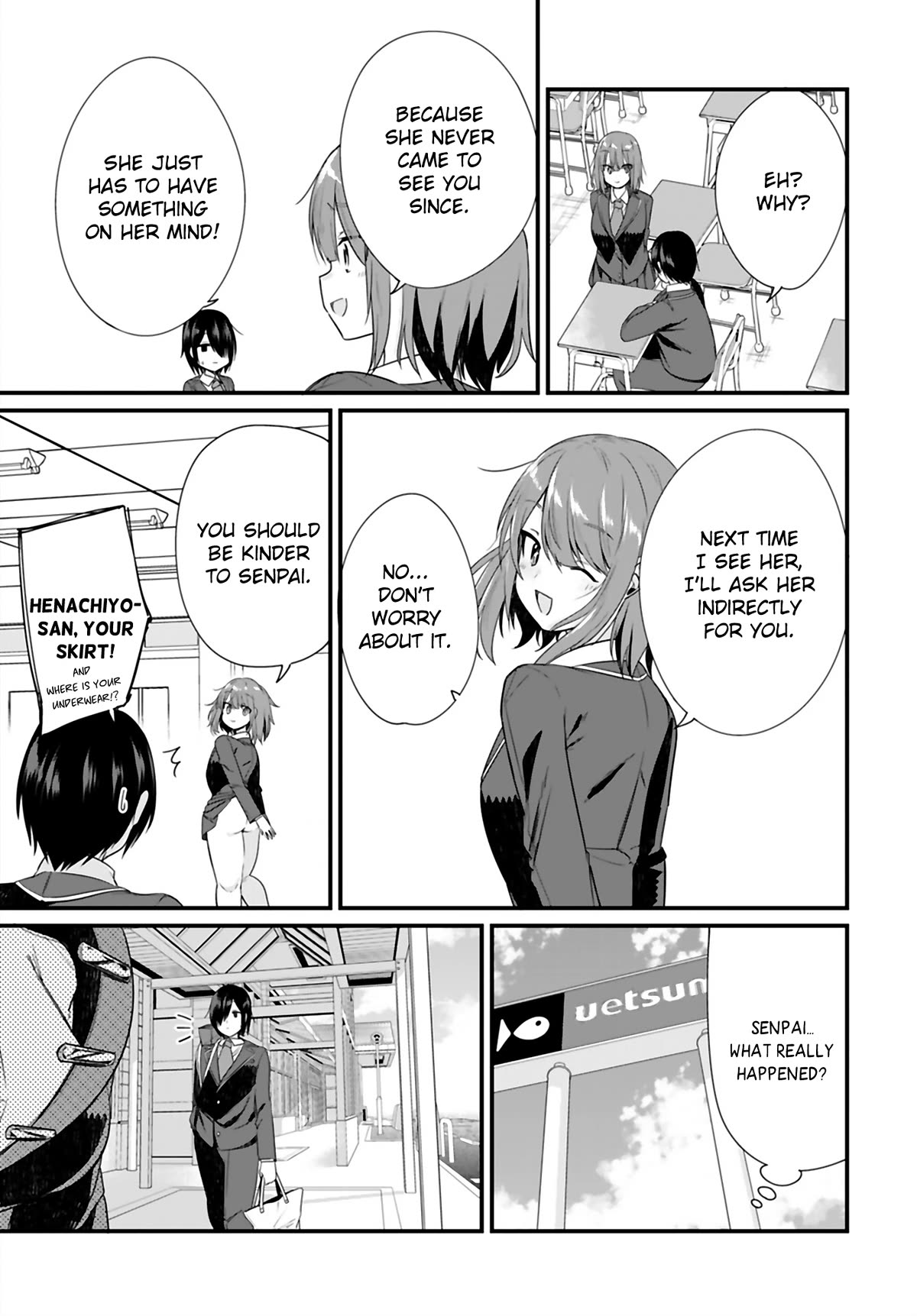 Mikudashi Ibari Wants to Look Down on Him Chapter 12 page 3 - Chapter 12