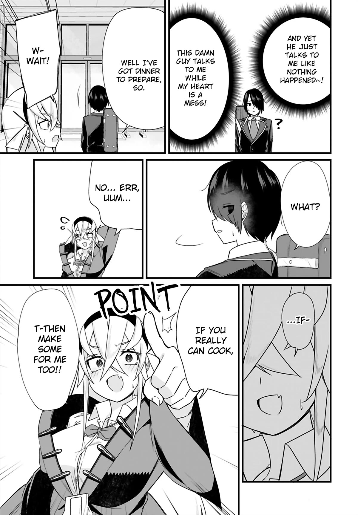 Mikudashi Ibari Wants to Look Down on Him Chapter 12 page 9 - Chapter 12