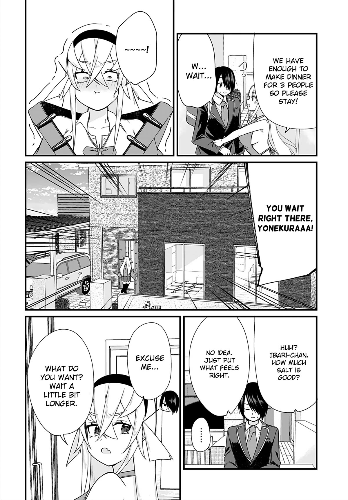 Mikudashi Ibari Wants to Look Down on Him Chapter 13 page 4 - Chapter 13