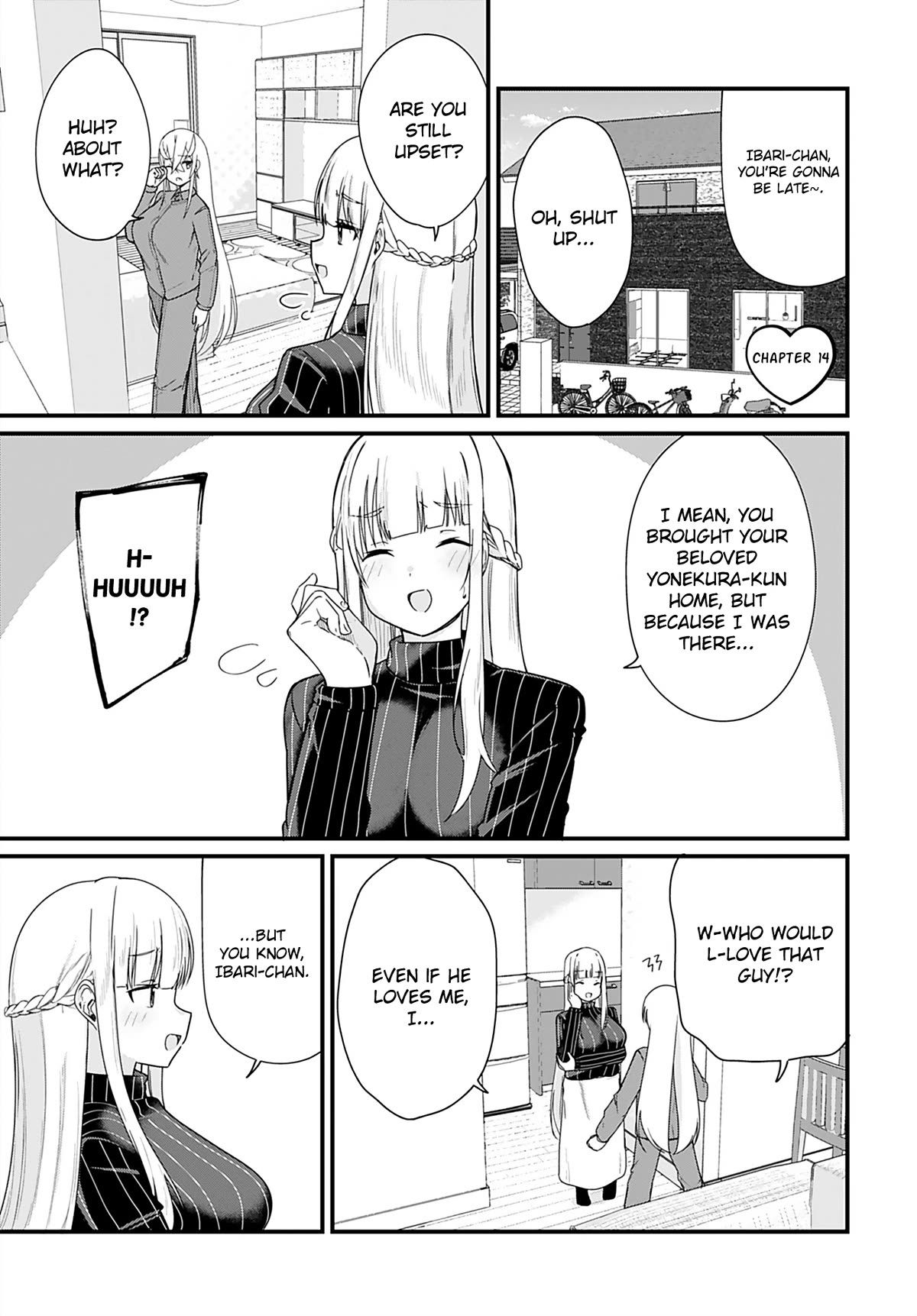 Mikudashi Ibari Wants to Look Down on Him Chapter 14 page 1 - Chapter 14