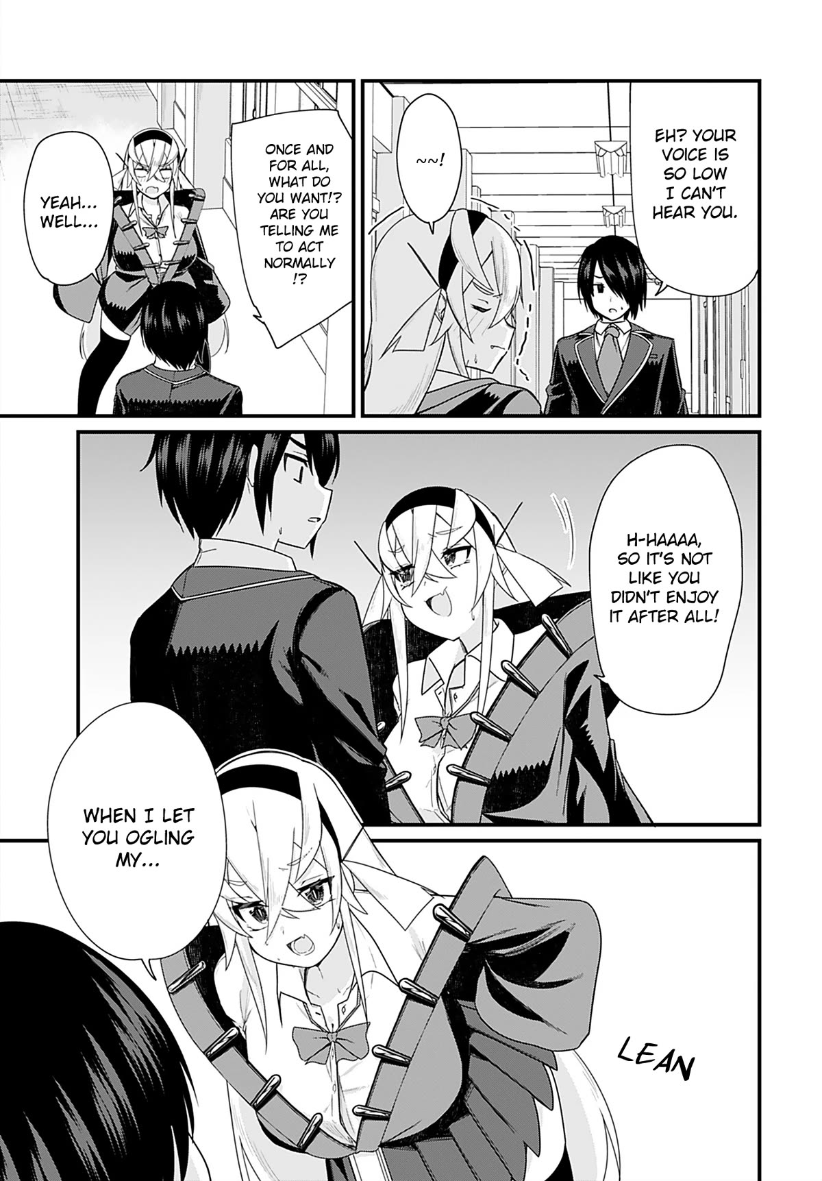 Mikudashi Ibari Wants to Look Down on Him Chapter 14 page 9 - Chapter 14