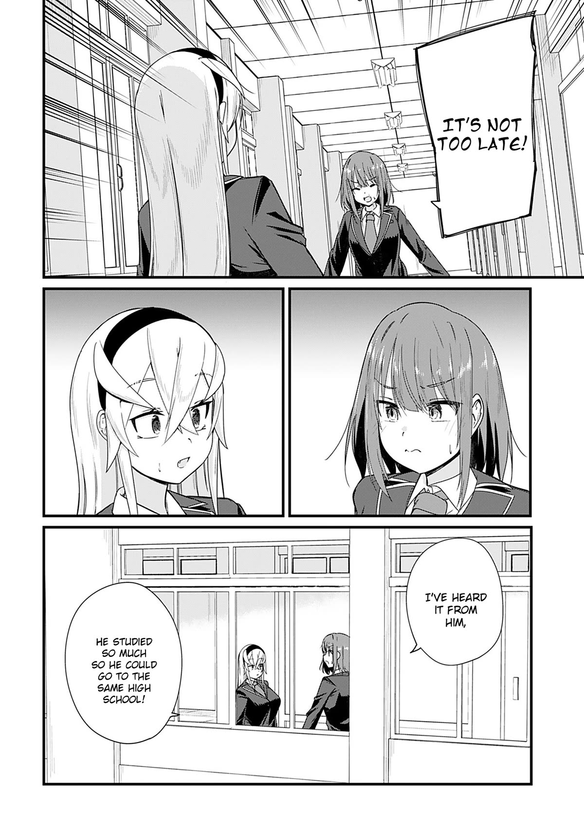 Mikudashi Ibari Wants to Look Down on Him Chapter 16 page 10 - Chapter 16