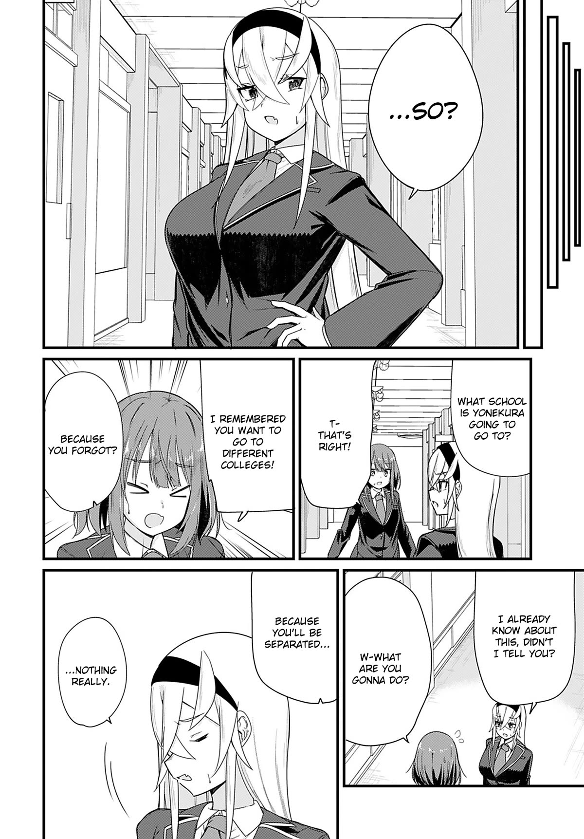 Mikudashi Ibari Wants to Look Down on Him Chapter 16 page 6 - Chapter 16