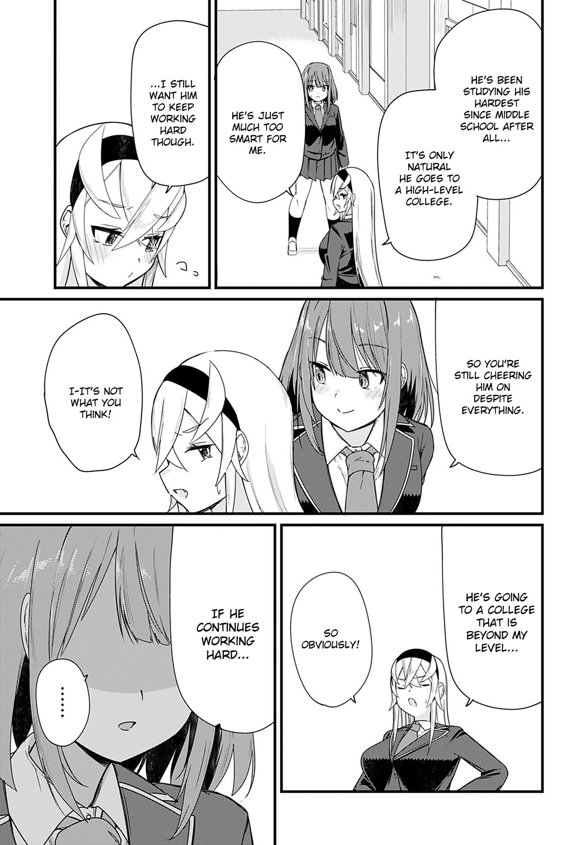 Mikudashi Ibari Wants to Look Down on Him Chapter 16 page 7 - Chapter 16