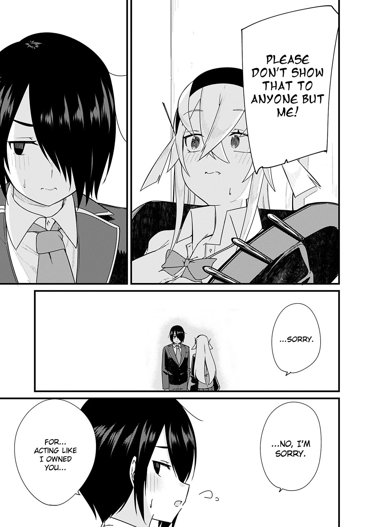 Mikudashi Ibari Wants to Look Down on Him Chapter 17 page 15 - Chapter 17