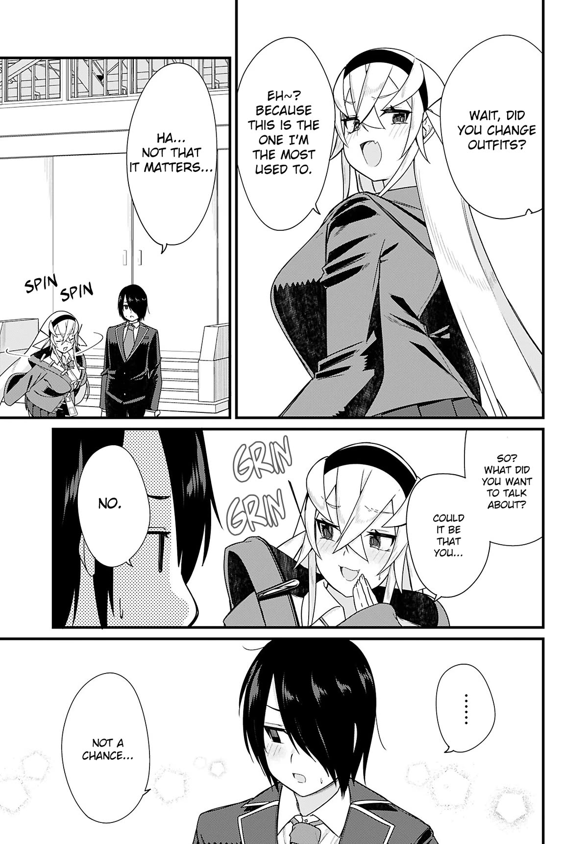 Mikudashi Ibari Wants to Look Down on Him Chapter 17 page 5 - Chapter 17
