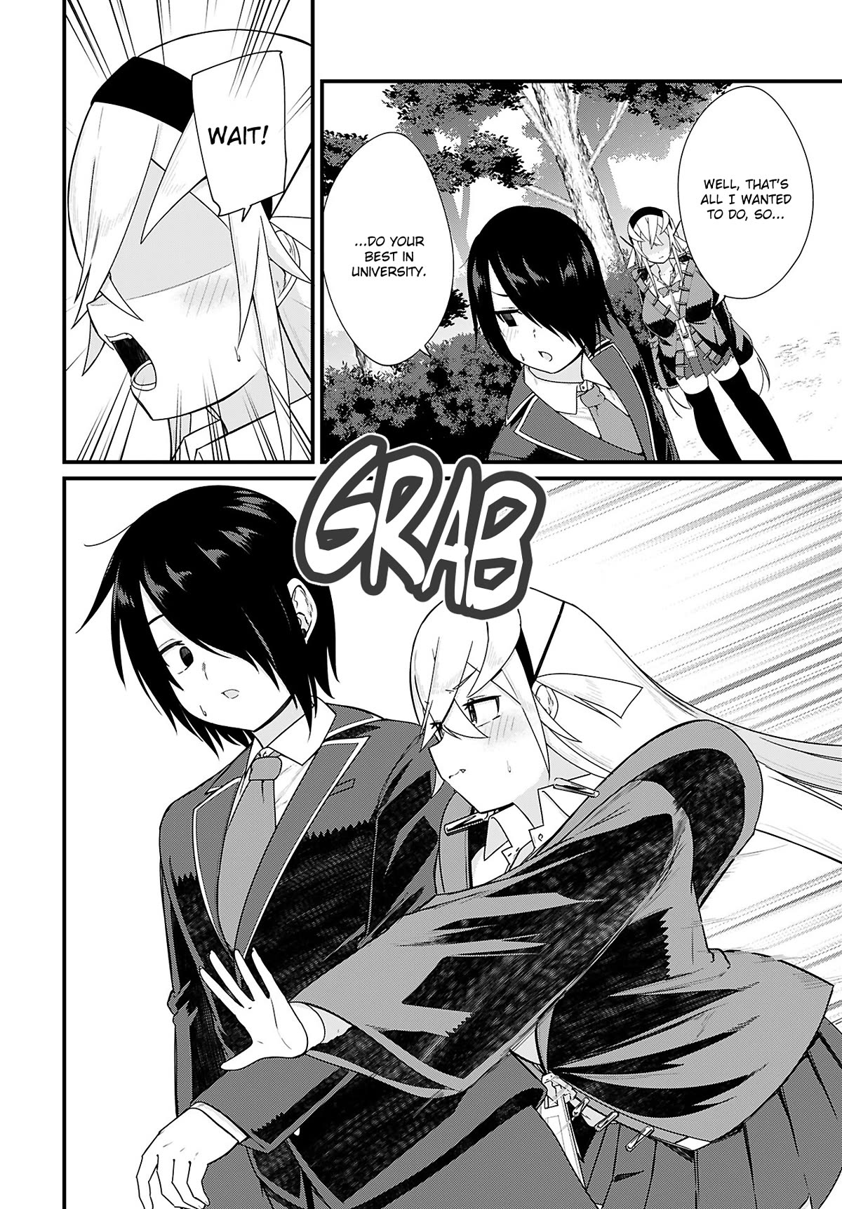 Mikudashi Ibari Wants to Look Down on Him Chapter 17 page 8 - Chapter 17