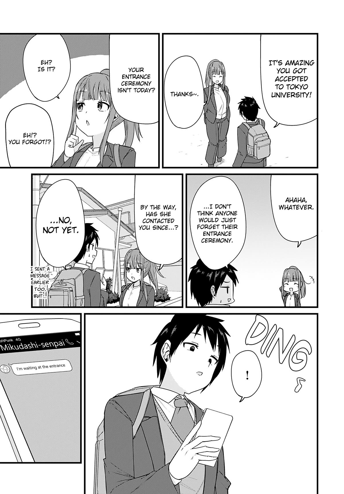 Mikudashi Ibari Wants to Look Down on Him Chapter 18 page 11 - Chapter 18 [END]