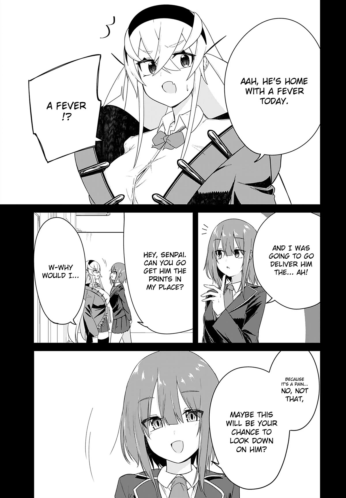 Mikudashi Ibari Wants to Look Down on Him Chapter 5 page 7 - Chapter 5