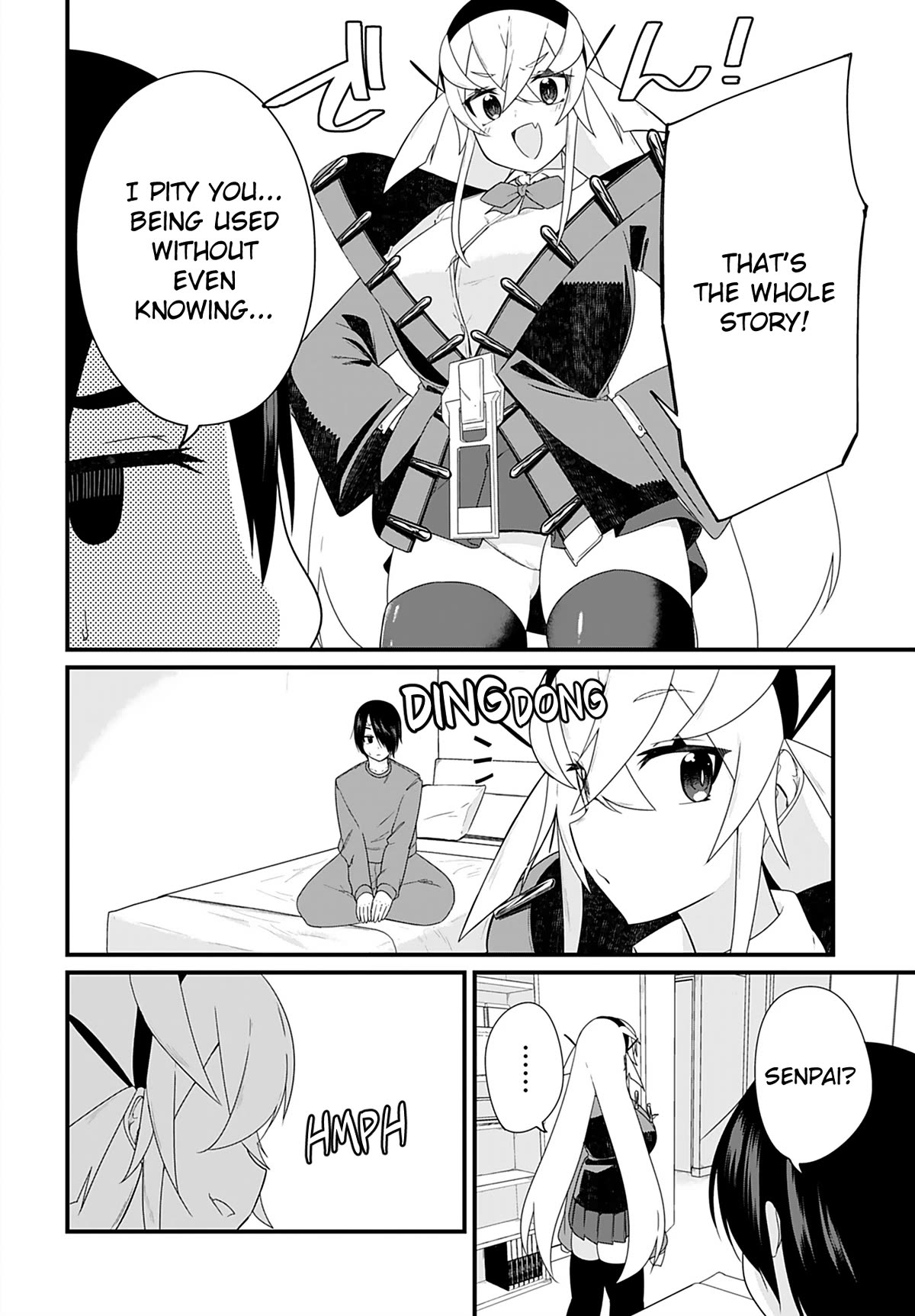 Mikudashi Ibari Wants to Look Down on Him Chapter 5 page 8 - Chapter 5