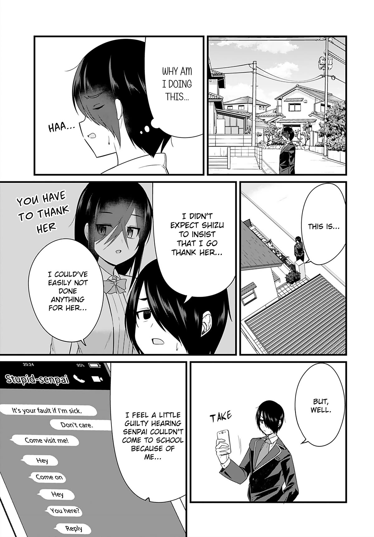 Mikudashi Ibari Wants to Look Down on Him Chapter 6 page 1 - Chapter 6
