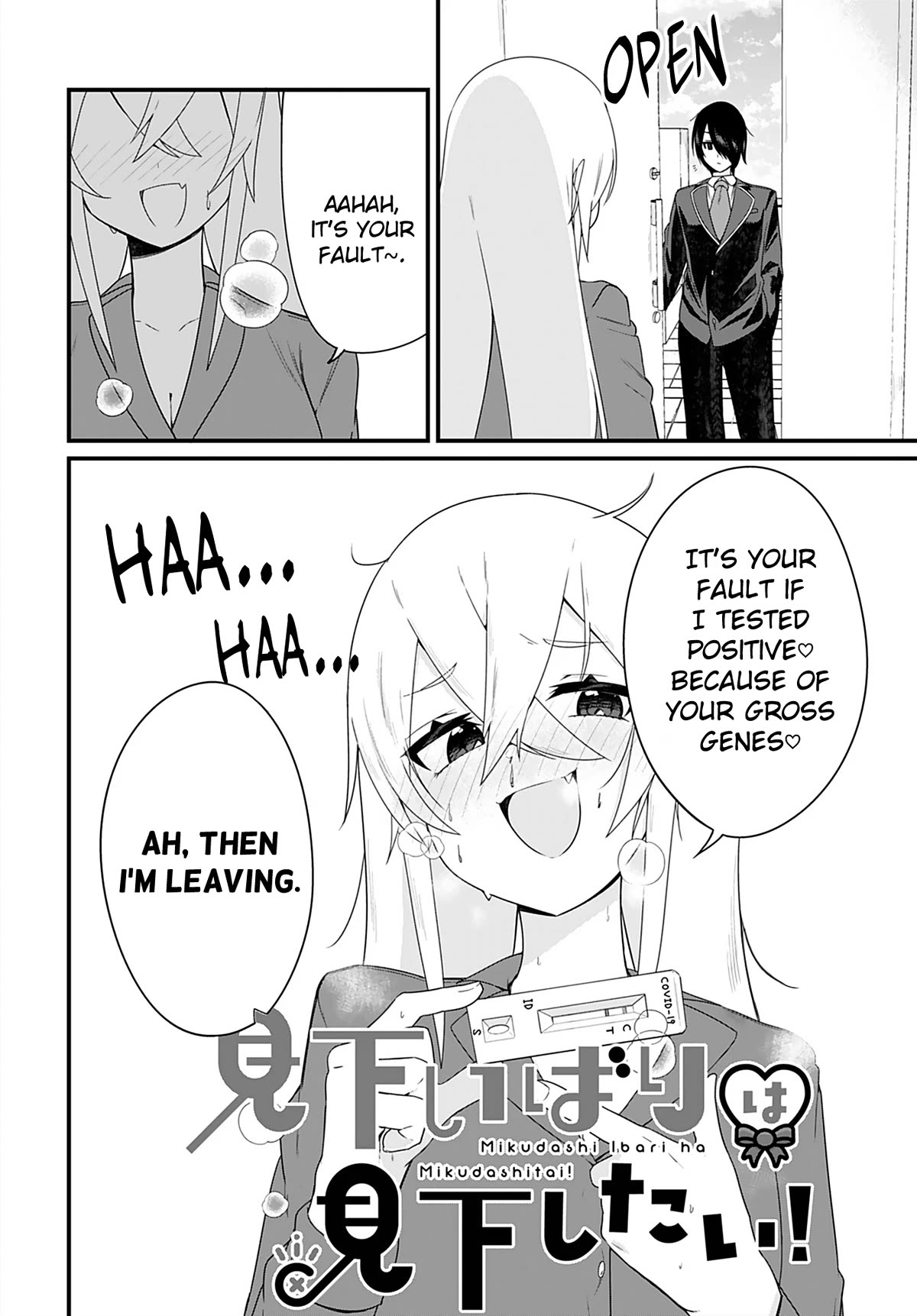 Mikudashi Ibari Wants to Look Down on Him Chapter 6 page 2 - Chapter 6