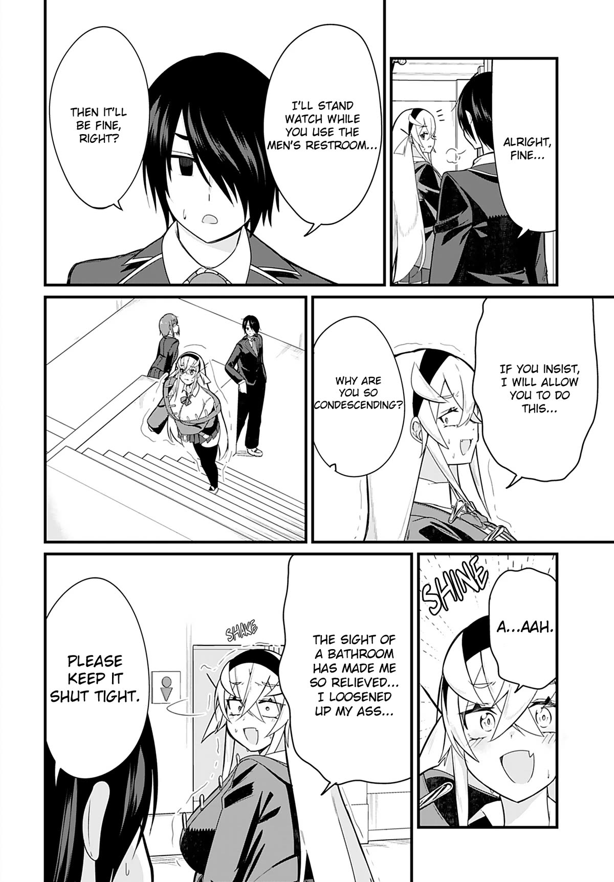 Mikudashi Ibari Wants to Look Down on Him Chapter 7 page 10 - Chapter 7