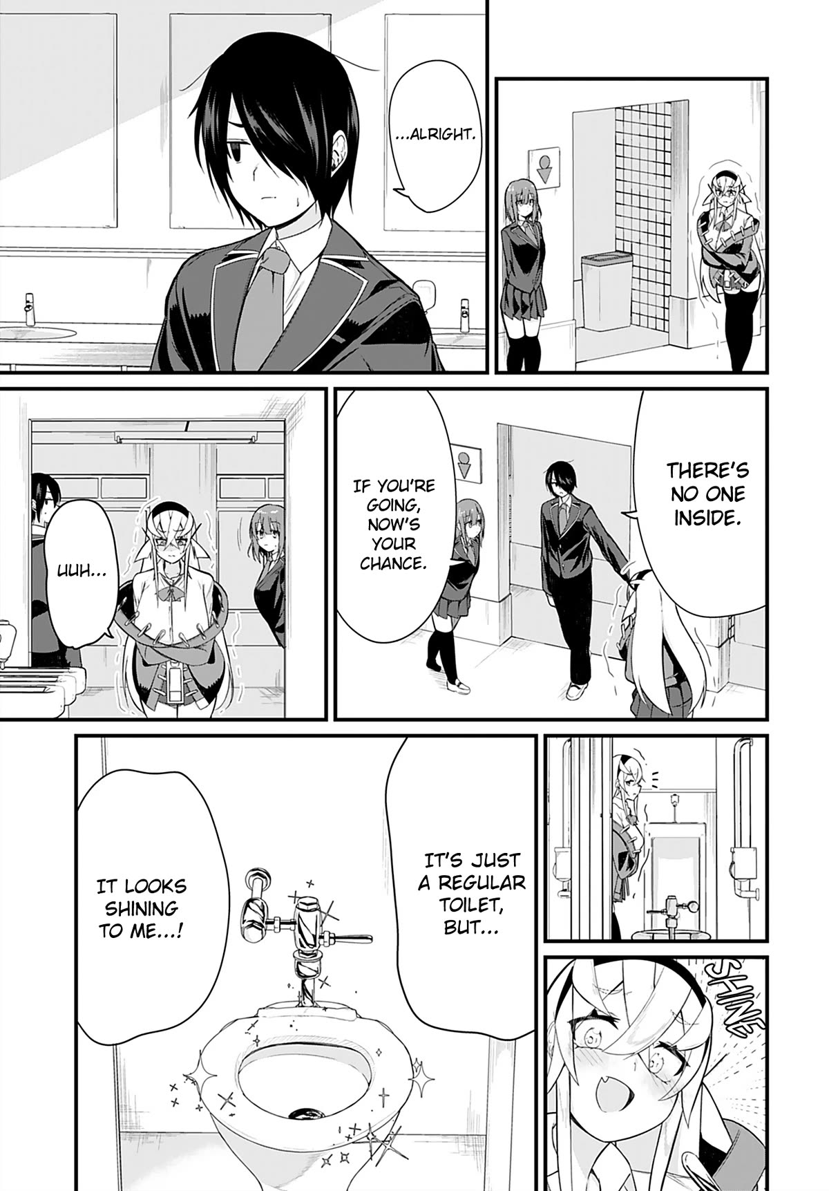 Mikudashi Ibari Wants to Look Down on Him Chapter 7 page 11 - Chapter 7