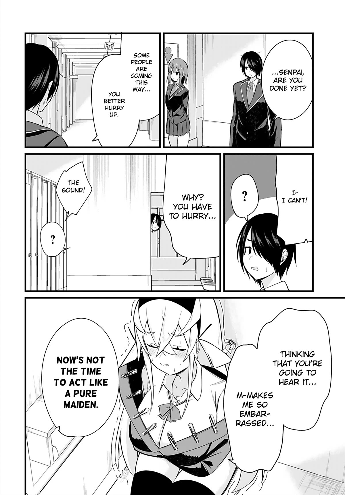 Mikudashi Ibari Wants to Look Down on Him Chapter 7 page 12 - Chapter 7