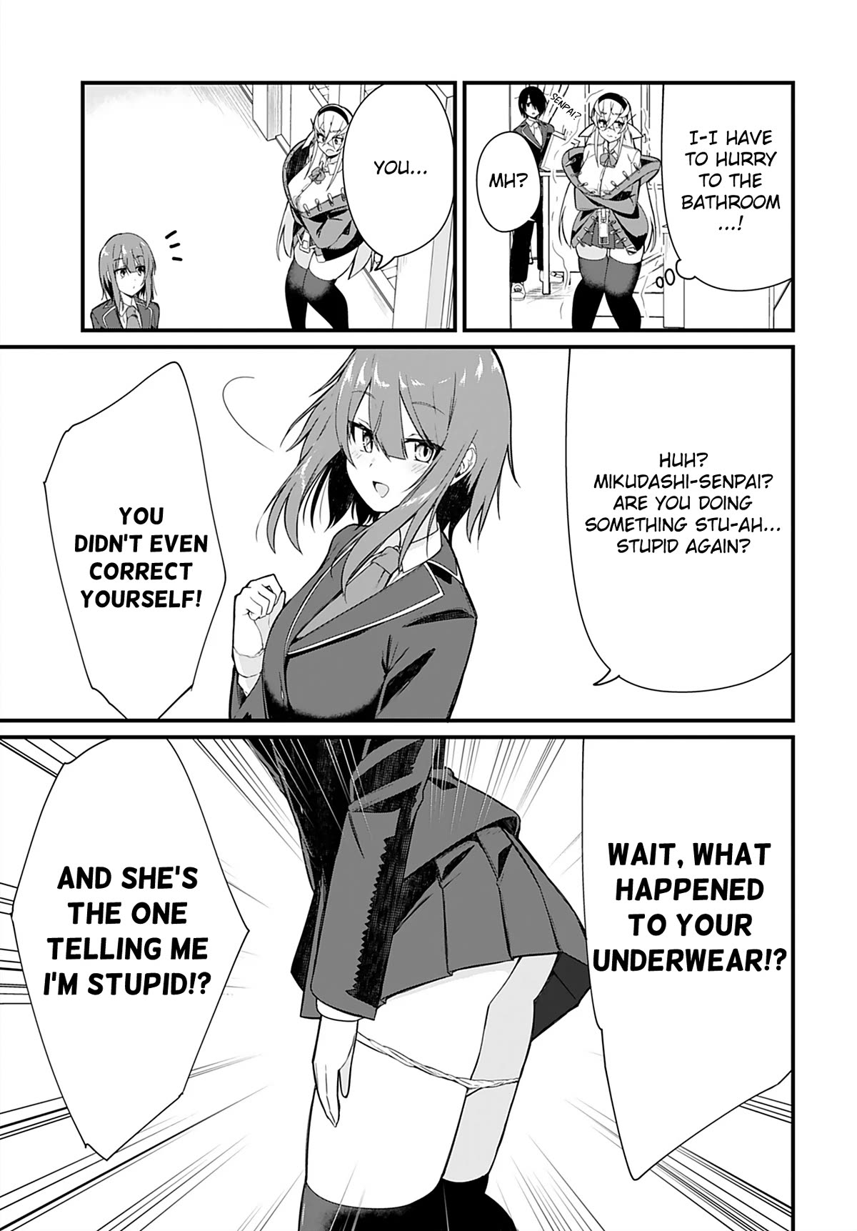 Mikudashi Ibari Wants to Look Down on Him Chapter 7 page 5 - Chapter 7