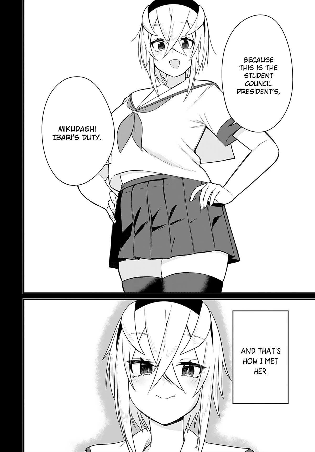 Mikudashi Ibari Wants to Look Down on Him Chapter 8 page 16 - Chapter 8