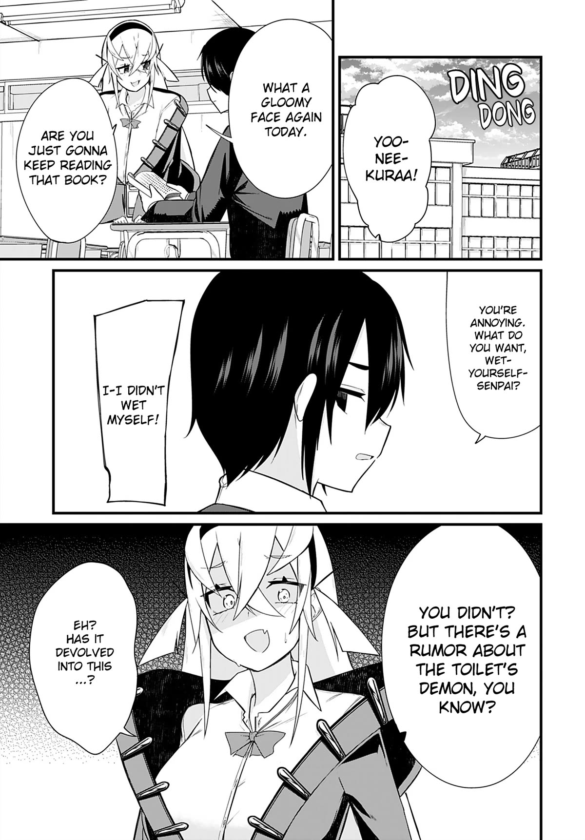 Mikudashi Ibari Wants to Look Down on Him Chapter 8 page 3 - Chapter 8