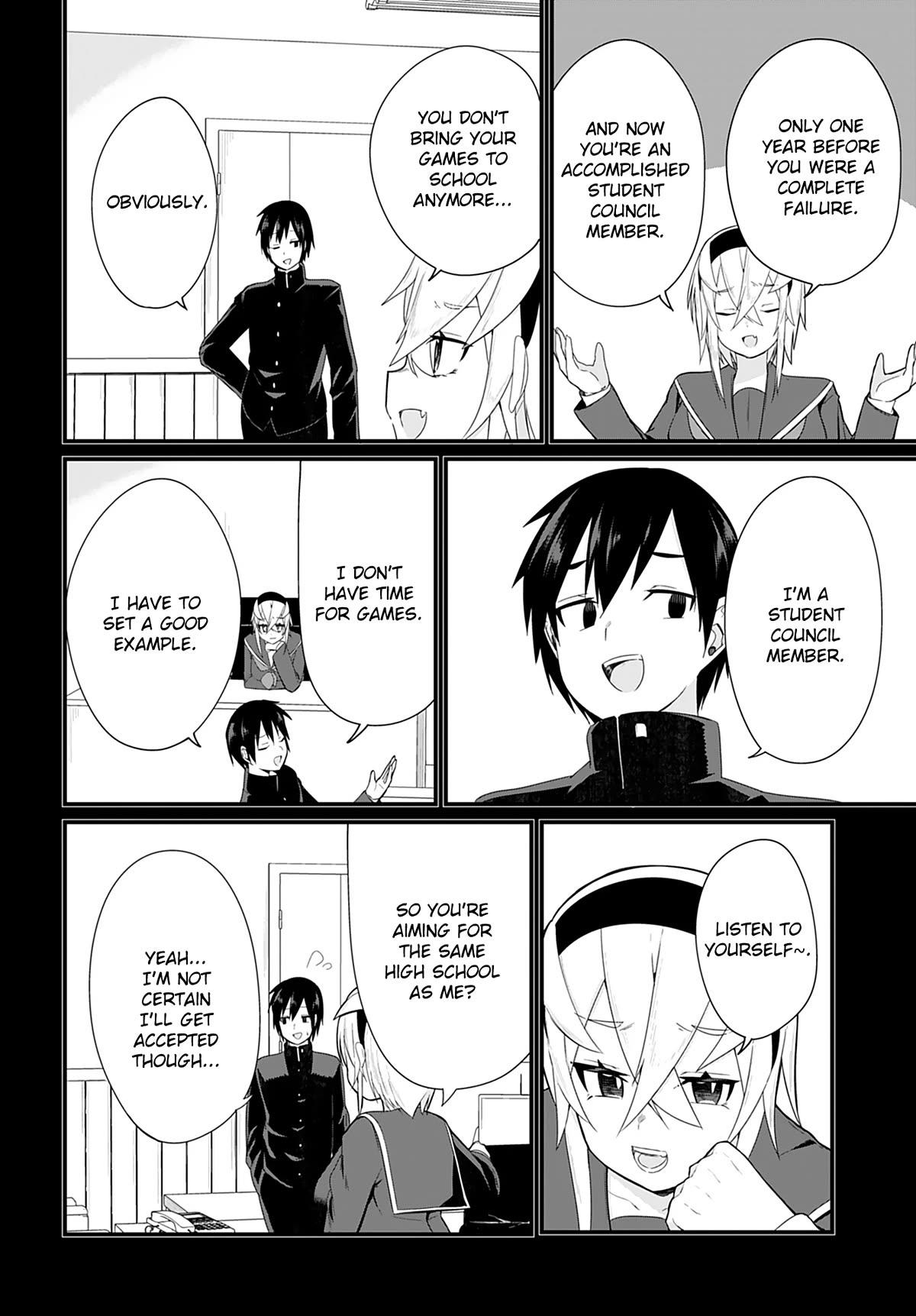 Mikudashi Ibari Wants to Look Down on Him Chapter 9 page 8 - Chapter 9
