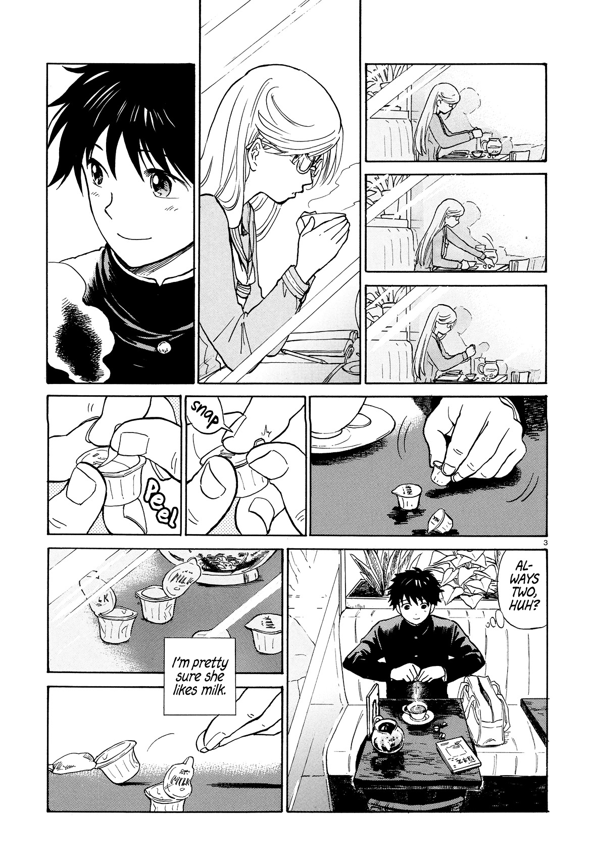 Milk Cake in the Reflection Chapter 0 page 3 - Chapter 0 : One-shot