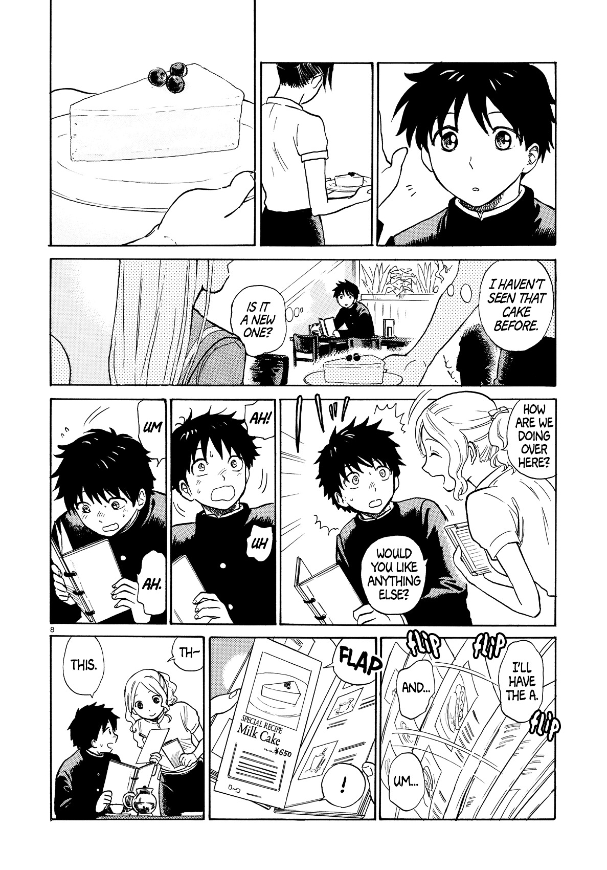 Milk Cake in the Reflection Chapter 0 page 8 - Chapter 0 : One-shot