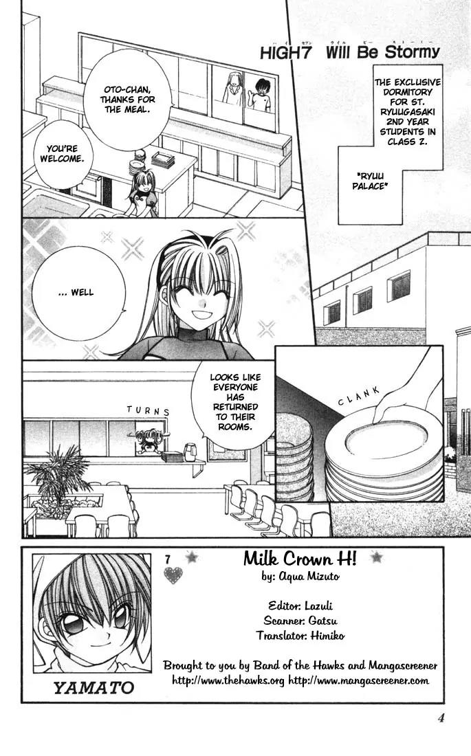 Milk Crown H Chapter 7 page 4 - Chapter 7: HIGH 7 - Will Be Stormy