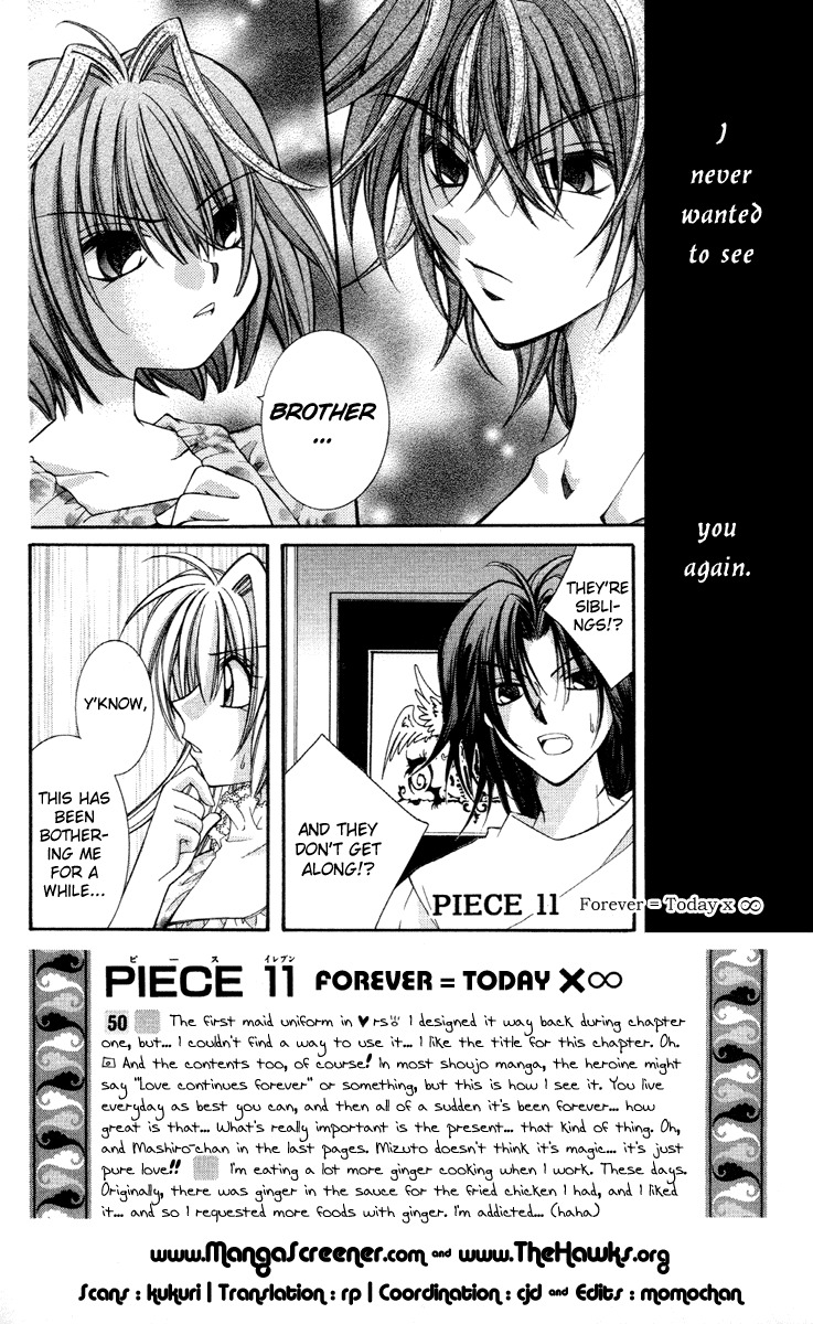 Milk Crown Lovers Chapter 11 page 1 - Chapter 11: Forever = Today x ∞