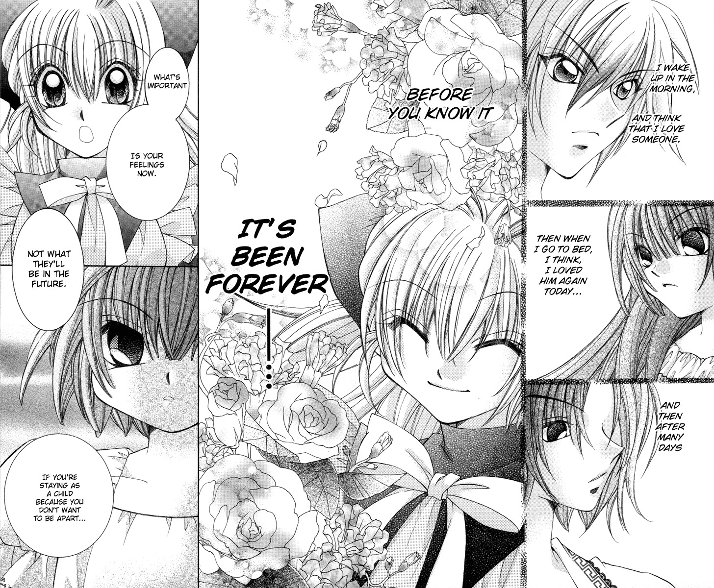 Milk Crown Lovers Chapter 11 page 22 - Chapter 11: Forever = Today x ∞