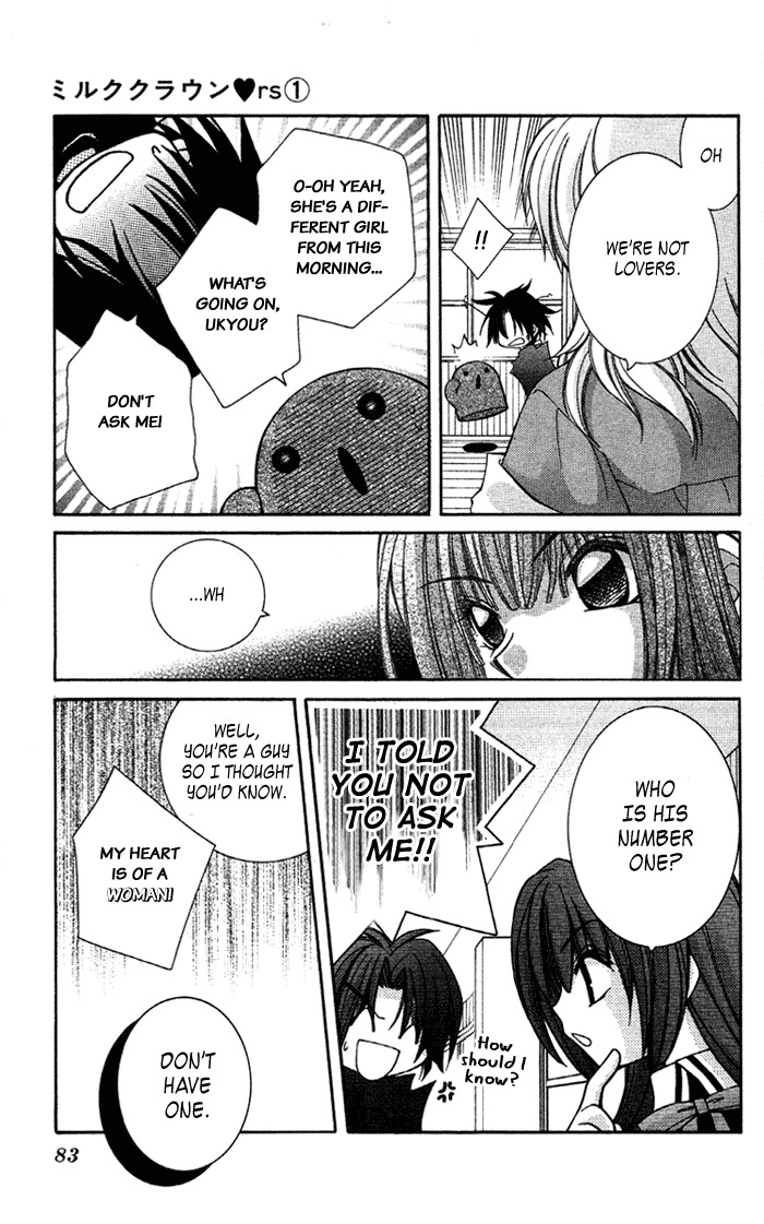 Milk Crown Lovers Chapter 3 page 12 - Chapter 3: Number One