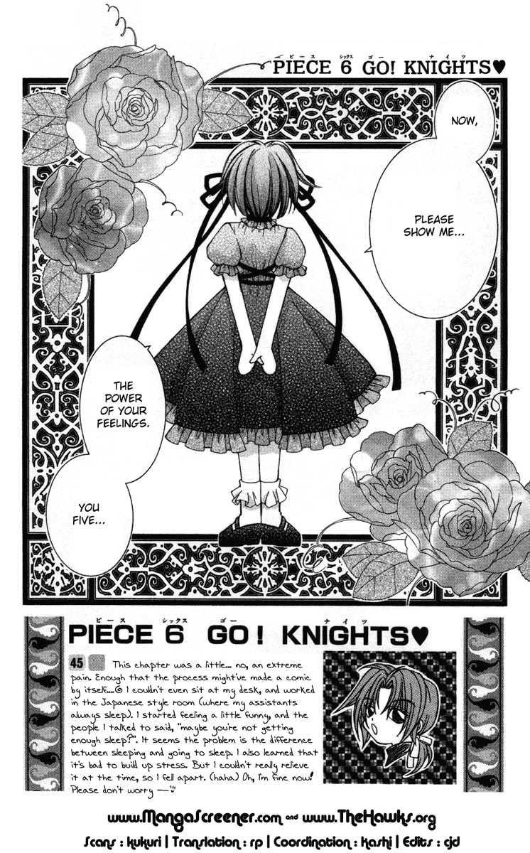 Milk Crown Lovers Chapter 6 page 1 - Chapter 6: Go! Knights