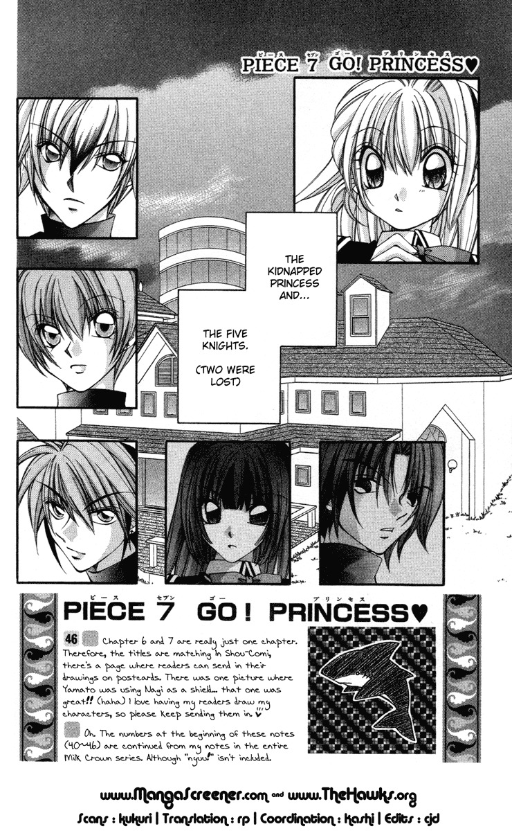 Milk Crown Lovers Chapter 7 page 1 - Chapter 7: Go! Princess