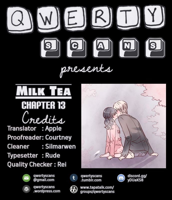 Milk Tea Chapter 13 page 1 - Chapter 13 : Unrequited Love
