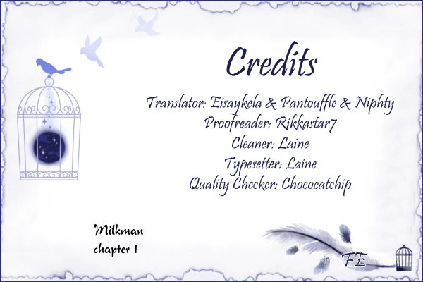 Milkman Chapter 1.2 page 1 - Chapter 1 v2 : bottle 1