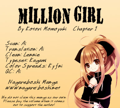 Million Girl Chapter 1 page 1 - Chapter 1