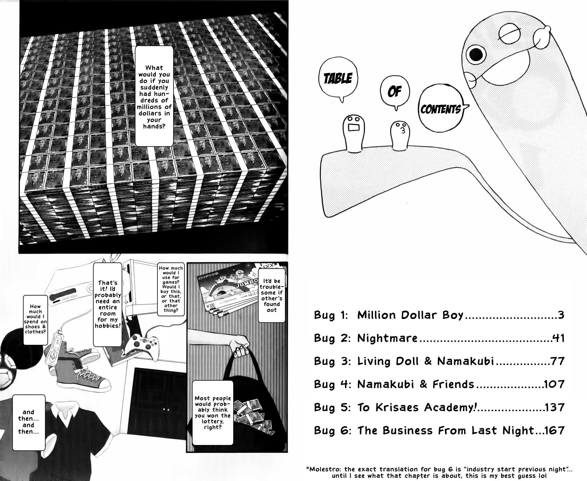 Million no Spell Chapter 1.2 page 1 - Chapter 1 v2 : Million Dollar Boy