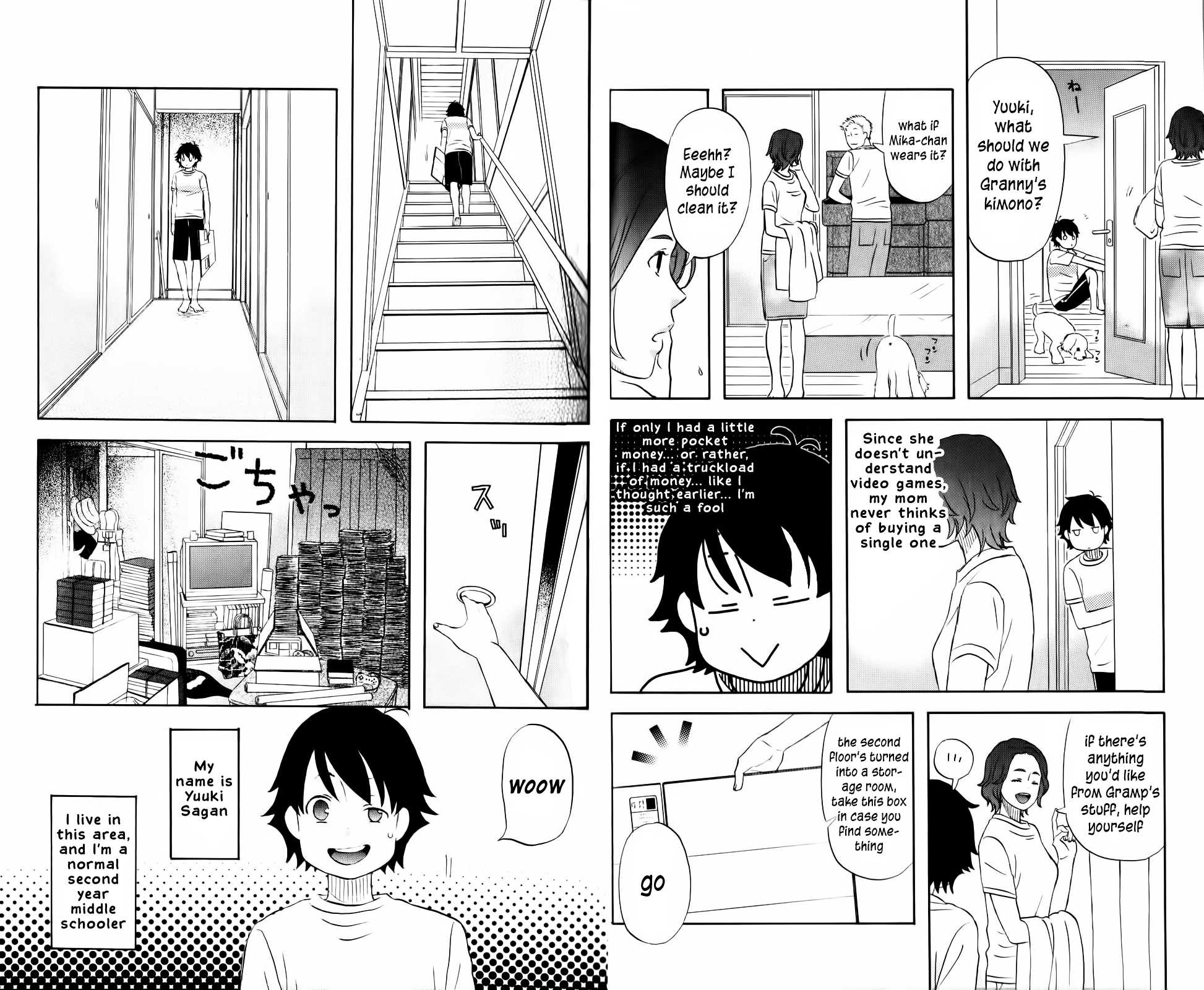 Million no Spell Chapter 1.2 page 4 - Chapter 1 v2 : Million Dollar Boy