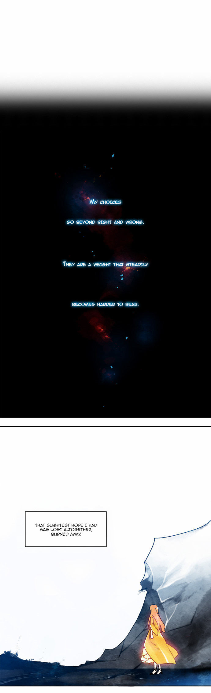 Mima of the Forest Chapter 14 page 1 - Chapter 14 : The Night it Rained Flames