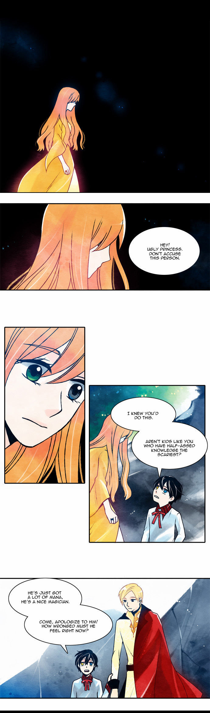 Mima of the Forest Chapter 14 page 17 - Chapter 14 : The Night it Rained Flames