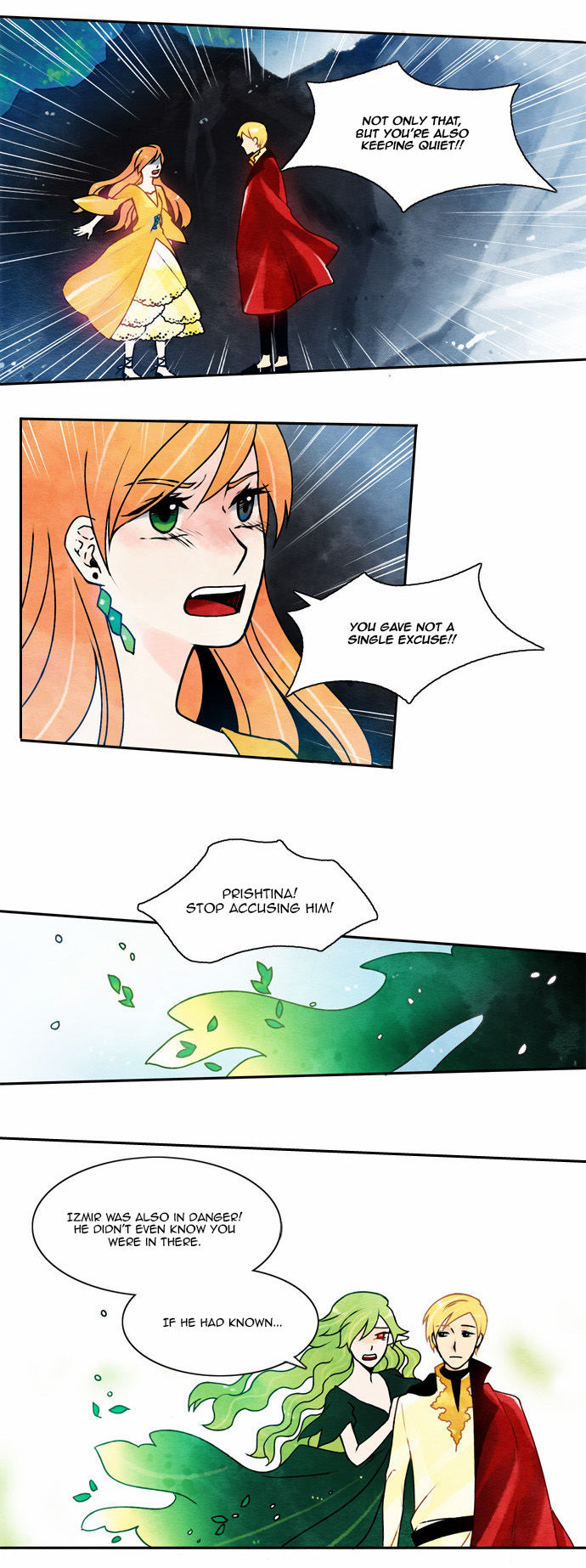 Mima of the Forest Chapter 14 page 4 - Chapter 14 : The Night it Rained Flames