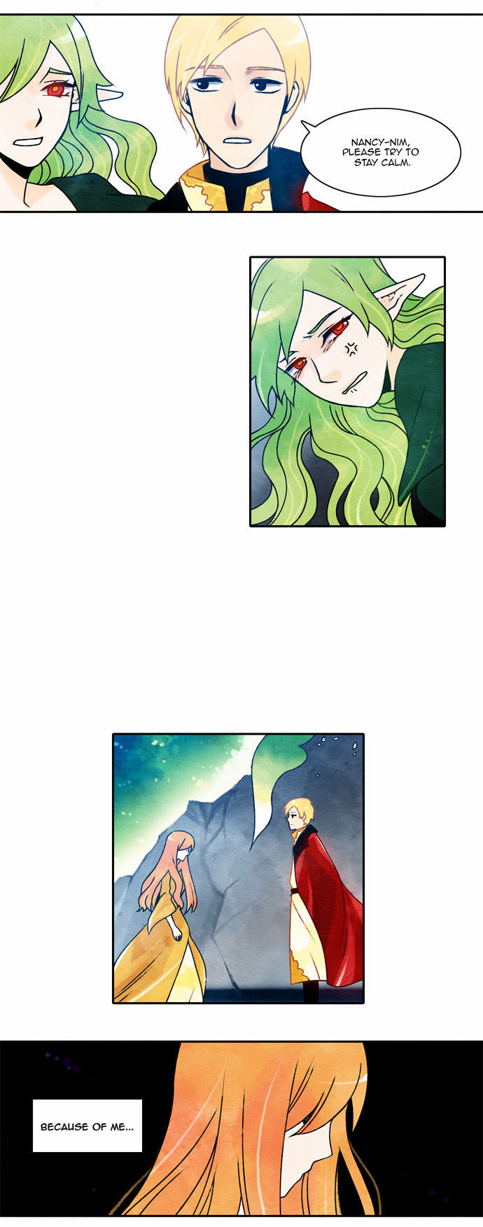 Mima of the Forest Chapter 14 page 5 - Chapter 14 : The Night it Rained Flames