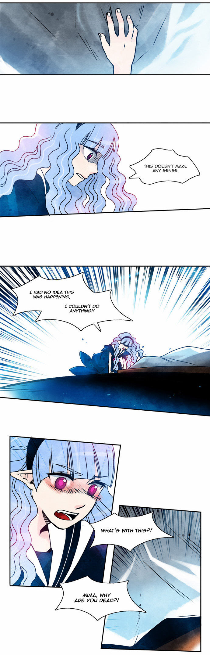 Mima of the Forest Chapter 14 page 8 - Chapter 14 : The Night it Rained Flames