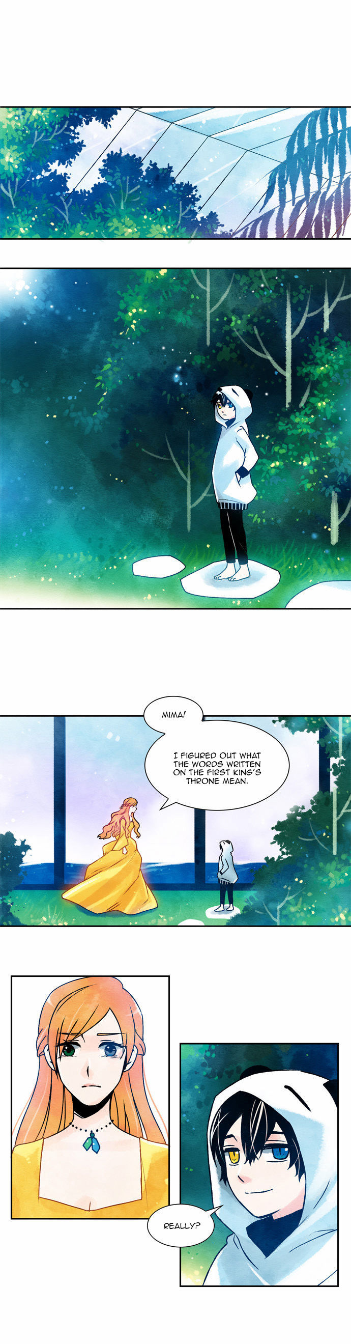 Mima of the Forest Chapter 19 page 1 - Chapter 19