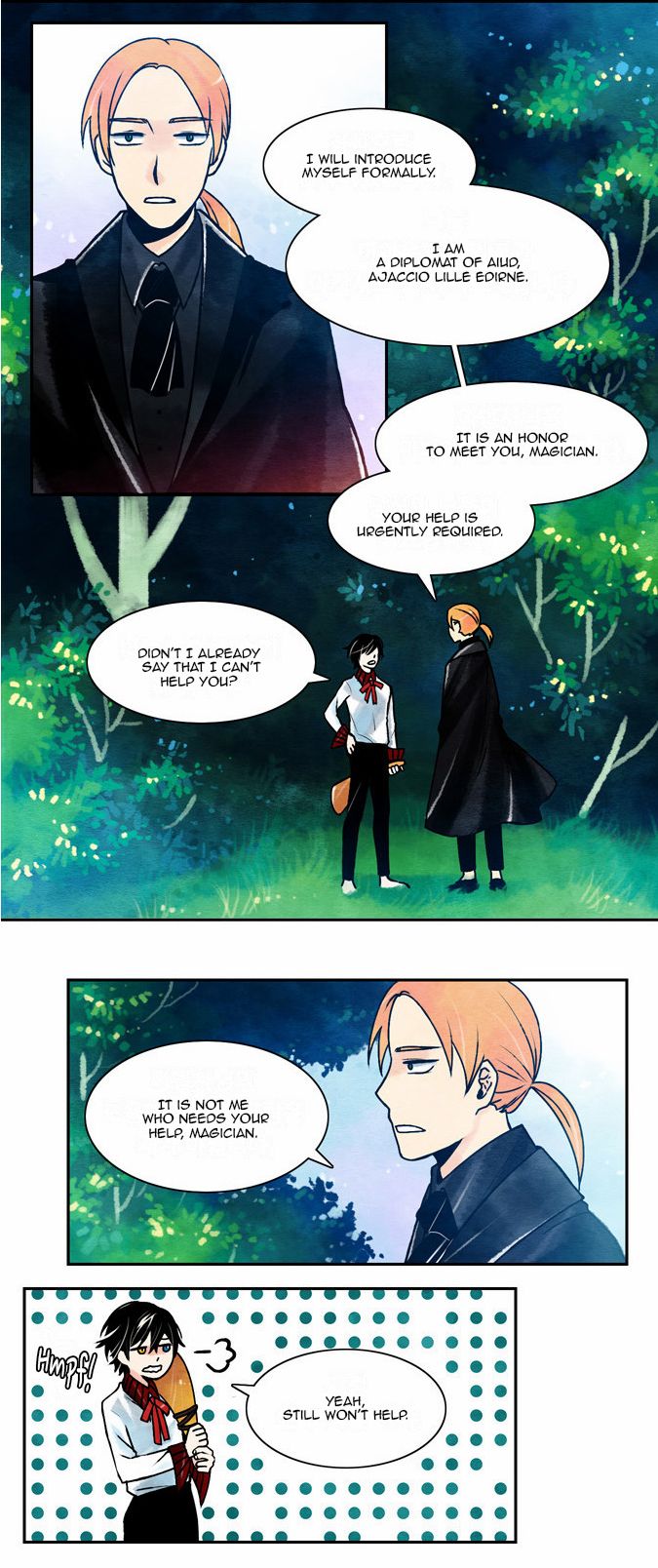 Mima of the Forest Chapter 2 page 4 - Chapter 2