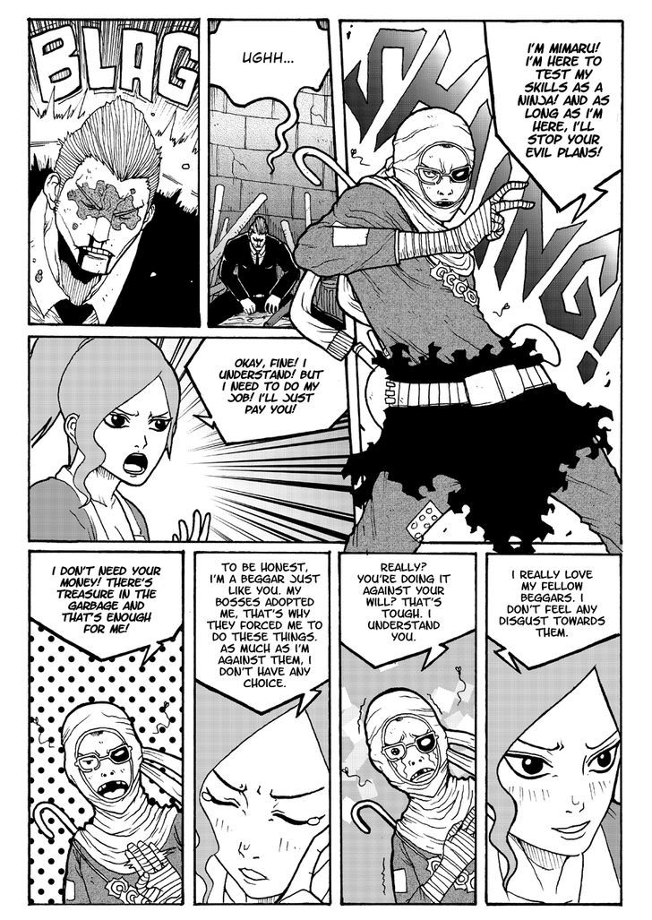 Mimaru: The Dirty Ninja Chapter 1 page 14 - Chapter 1