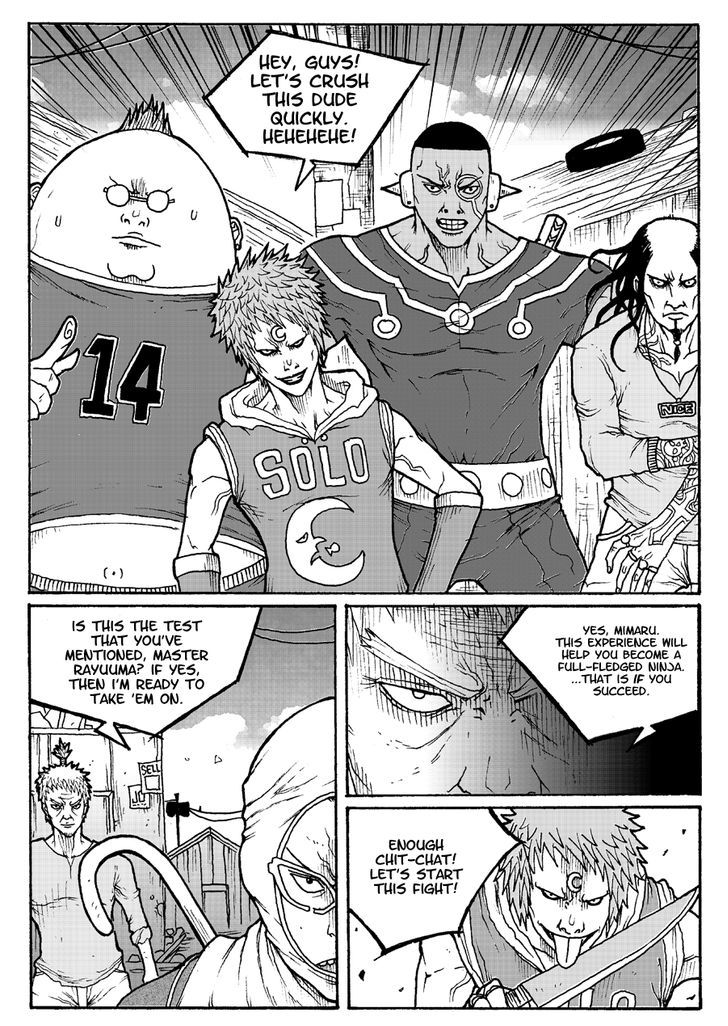 Mimaru: The Dirty Ninja Chapter 1 page 6 - Chapter 1