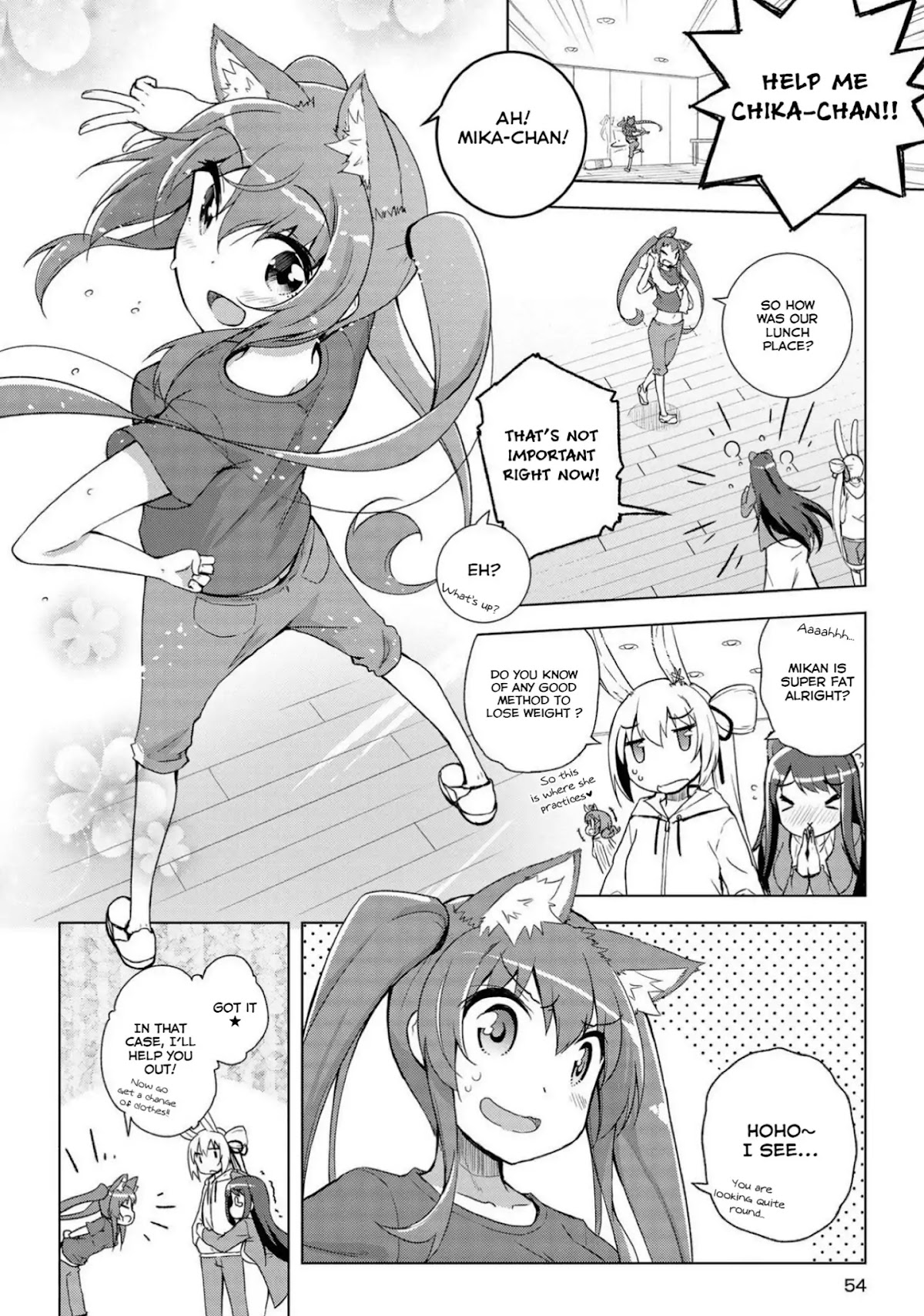 Mimi Mix! Chapter 14 page 4 - Chapter 14: Your terrible belly meat