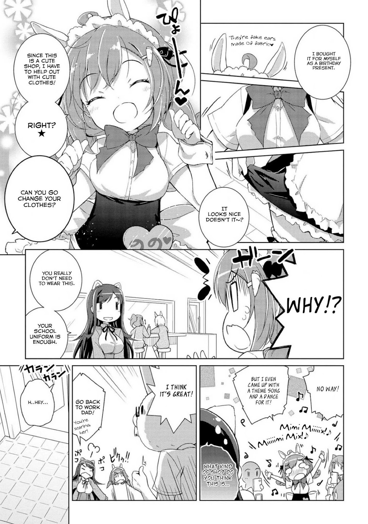 Mimi Mix! Chapter 2 page 3 - Chapter 2: Bunny X *** = Friends!
