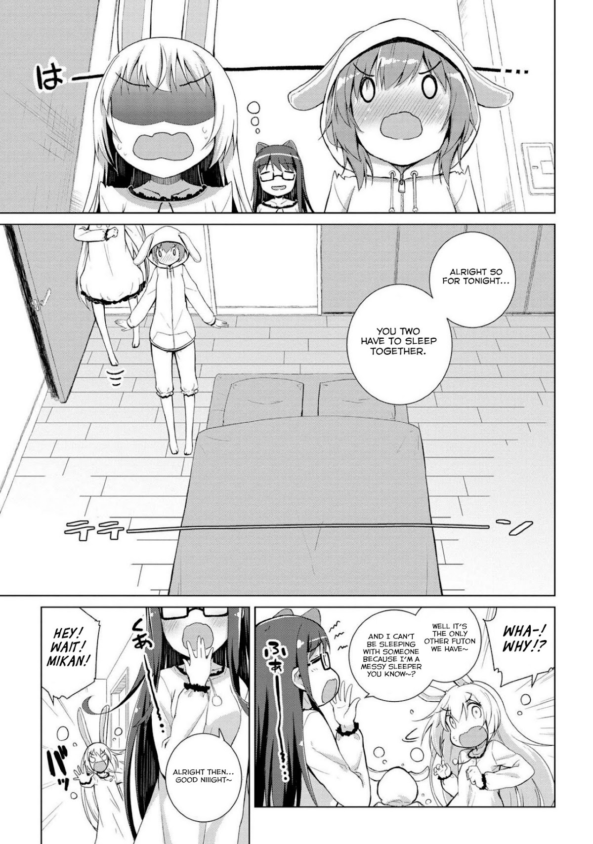 Mimi Mix! Chapter 3.5 page 1 - Chapter 3.5: One night story