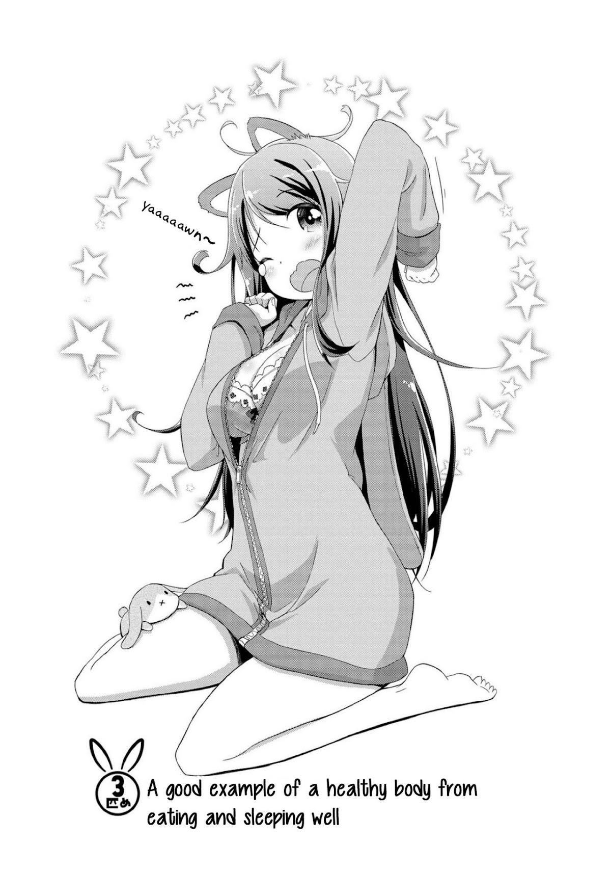 Mimi Mix! Chapter 3 page 1 - Chapter 3: A good example of a healthy body from eating and sleeping well