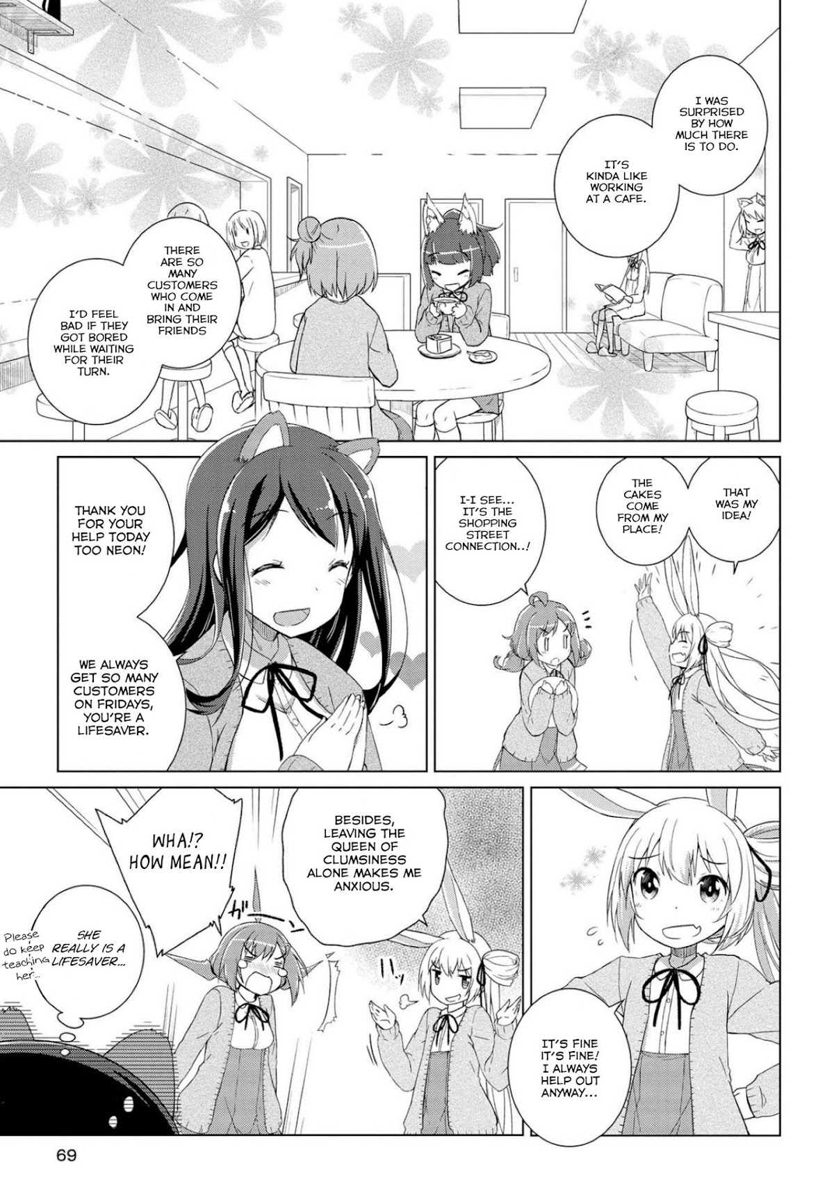Mimi Mix! Chapter 3 page 3 - Chapter 3: A good example of a healthy body from eating and sleeping well